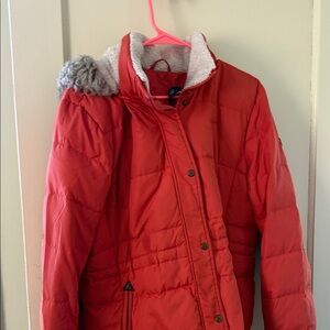 Ralph Lauren Red Quilted Jacket